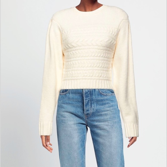 For Love and Lemons Green Knit Sweater NWT Size S - Picture 8 of 8